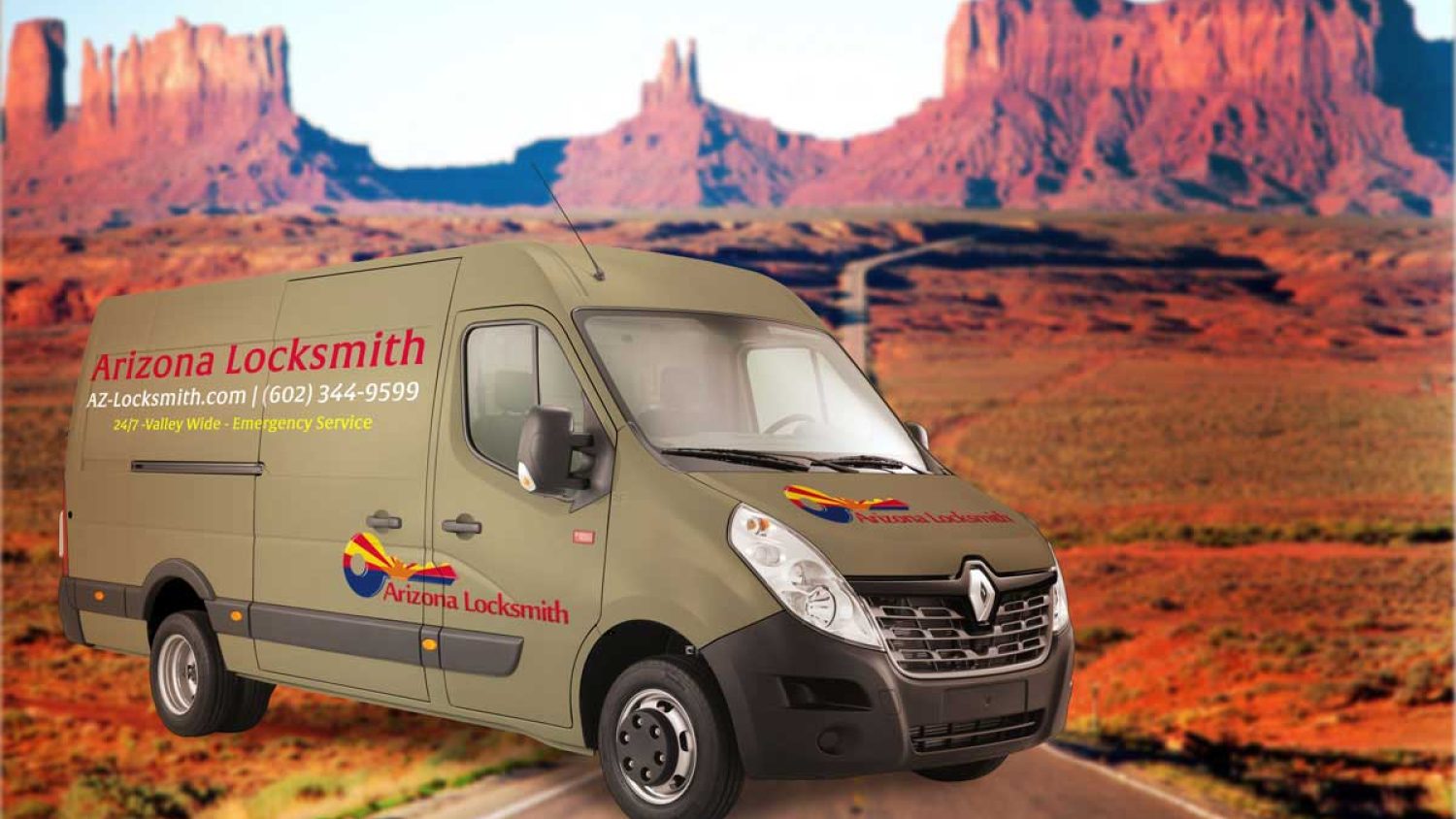 AZ-locksmith truck